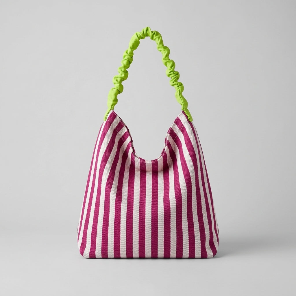 Sac de Plage à Rayure Femme