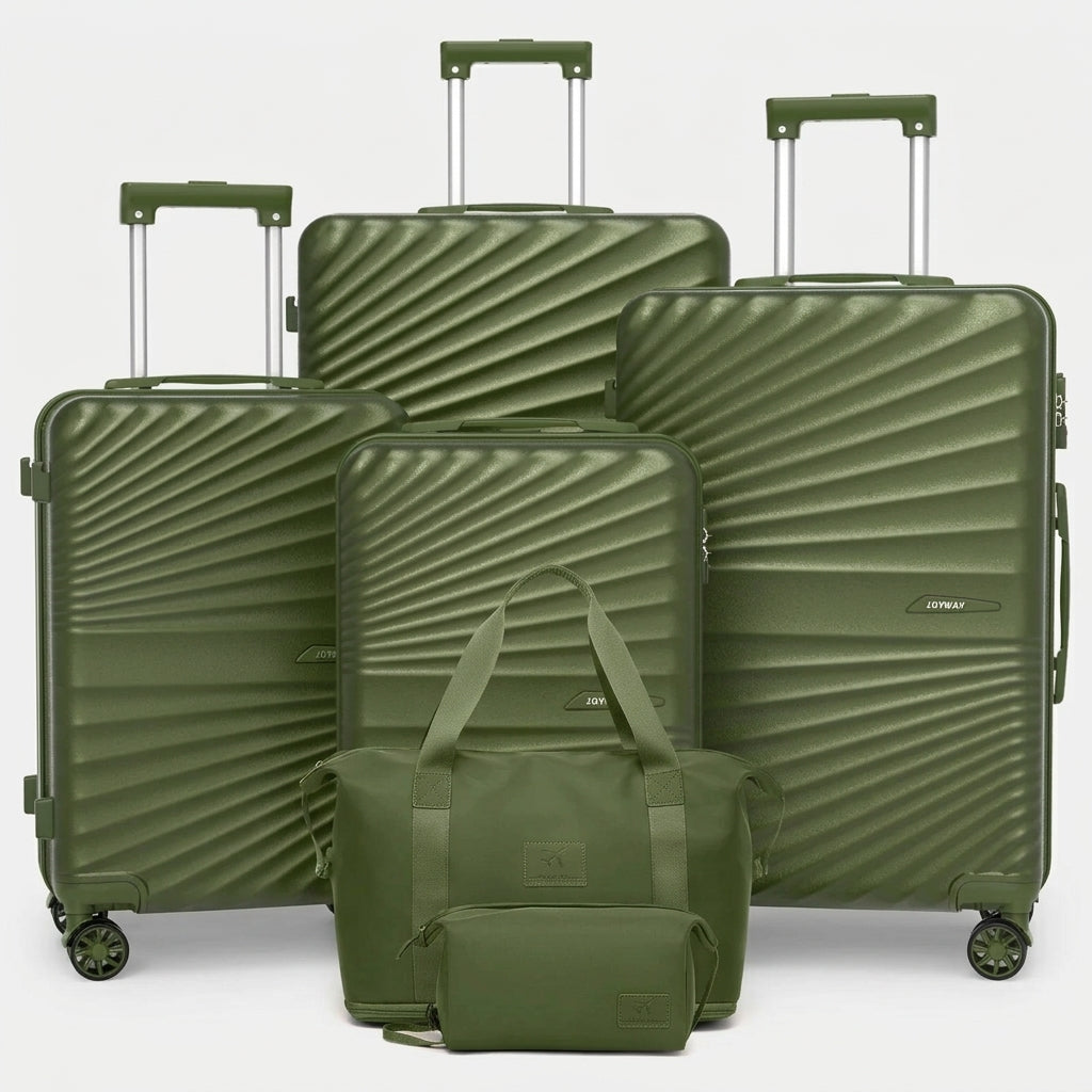 Pack 6 Valise Voyage Rigide