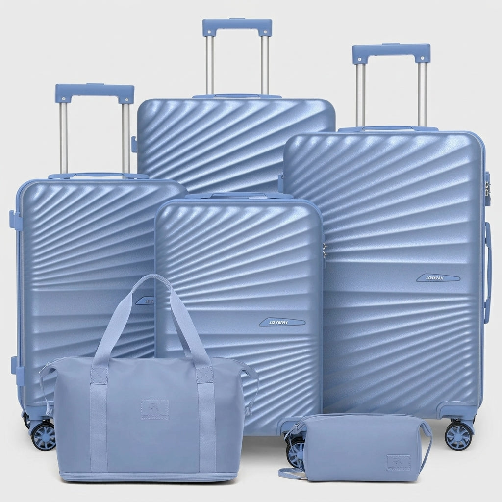 Pack 6 Valise Voyage Rigide