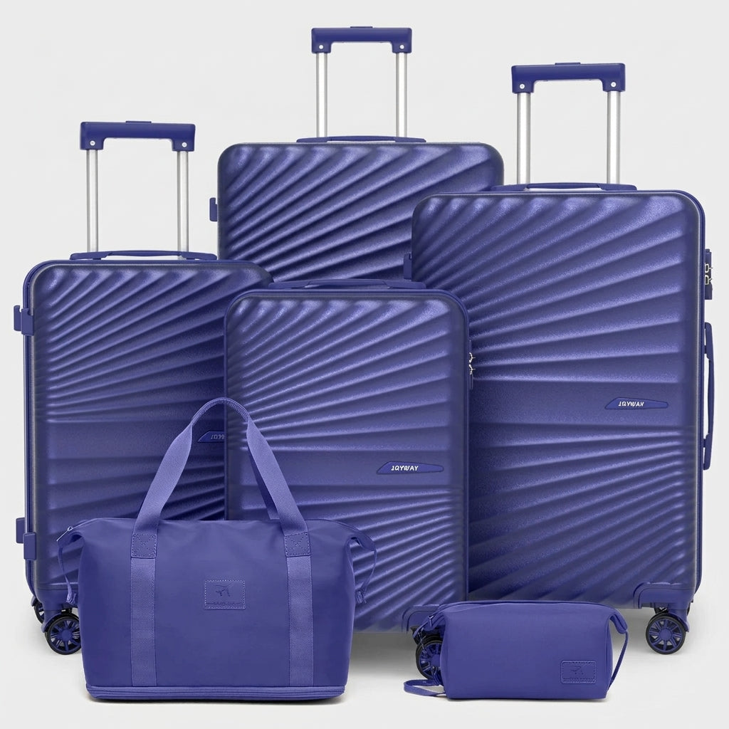 Pack 6 Valise Voyage Rigide