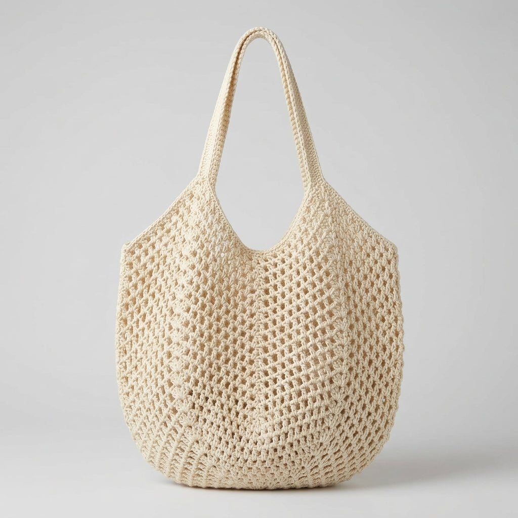 Sac de Plage Bandoulière En Paille