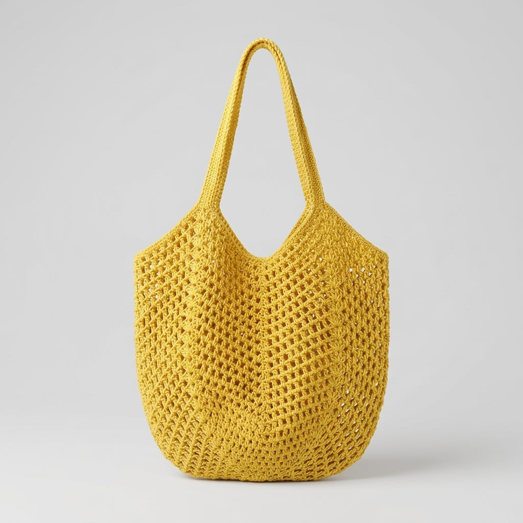Sac de Plage Bandoulière En Paille