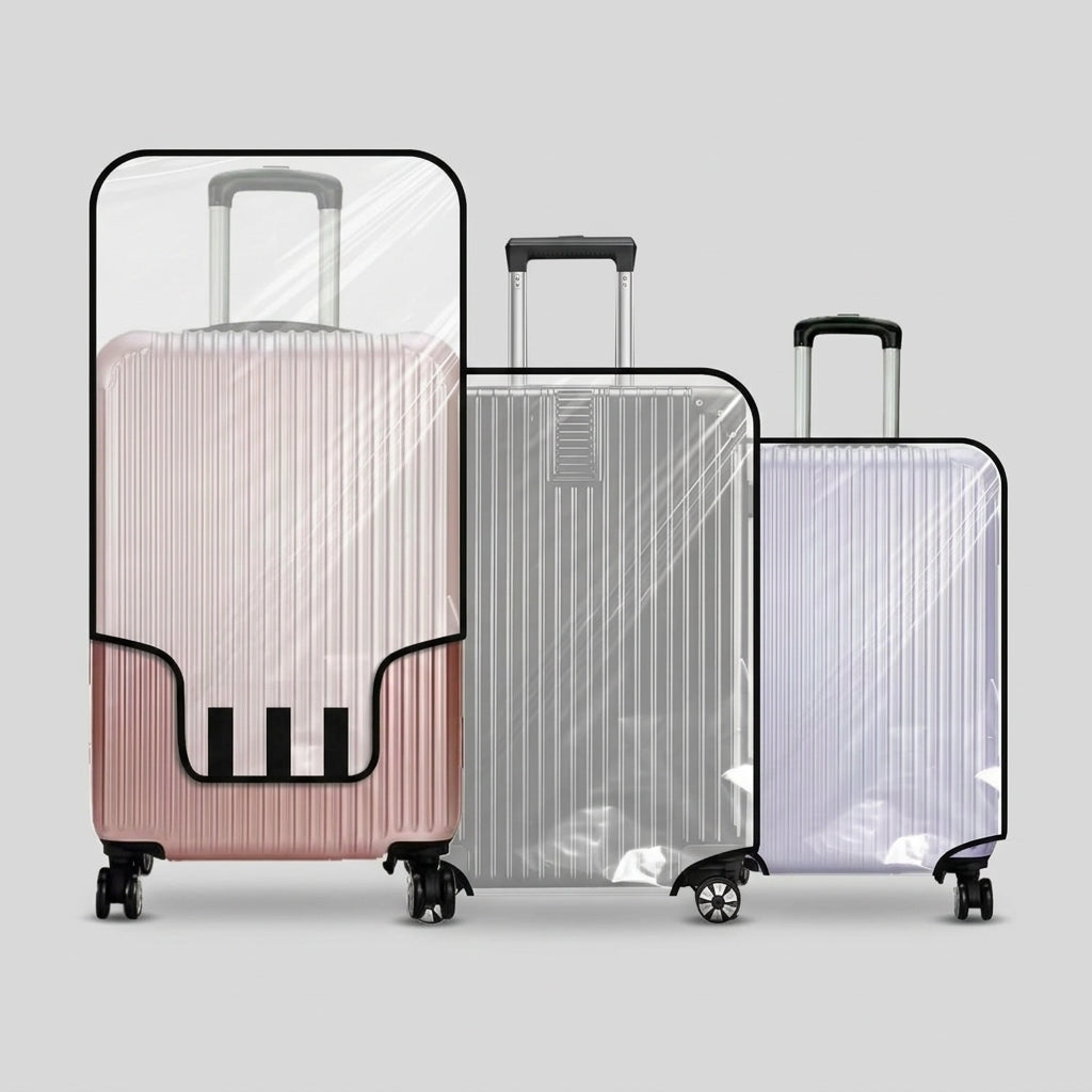 Housse de Valise Plastique imperméable