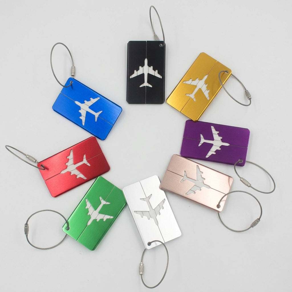 Étiquette de bagage Aluminium