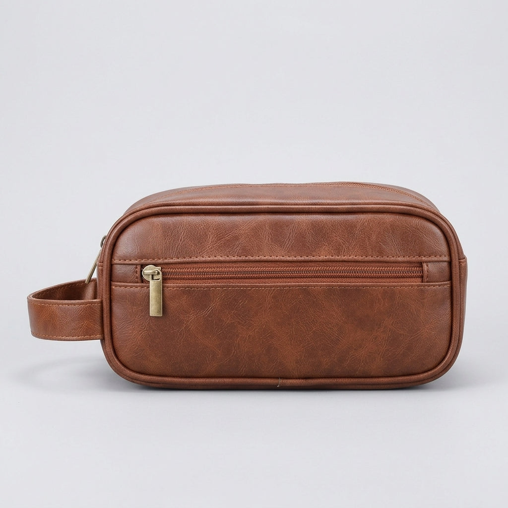 Trousse de toilette Cuire Homme