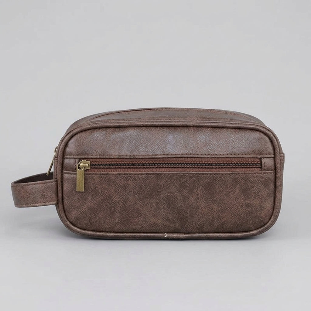 Trousse de toilette Cuire Homme