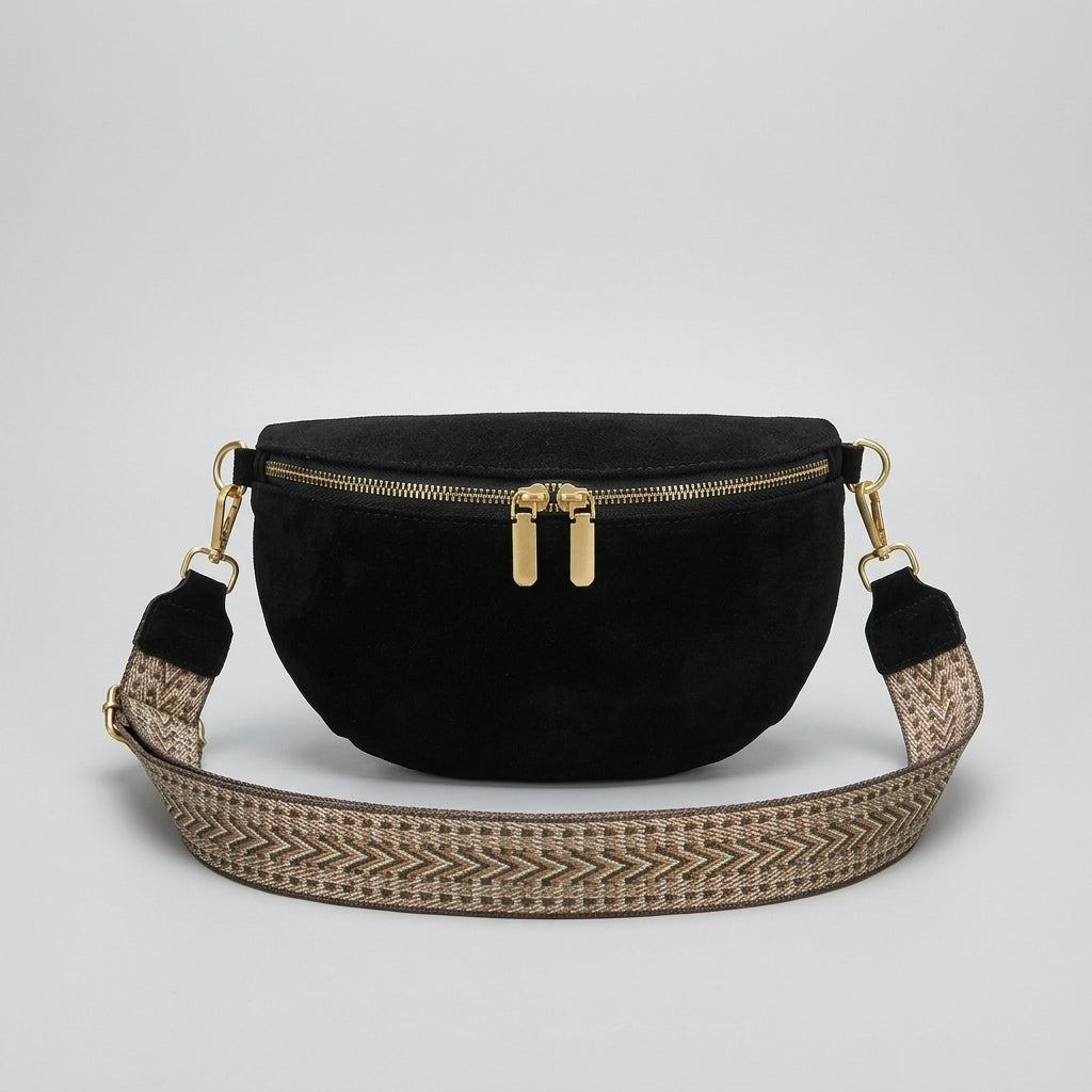 Sac banane femme daim tendance