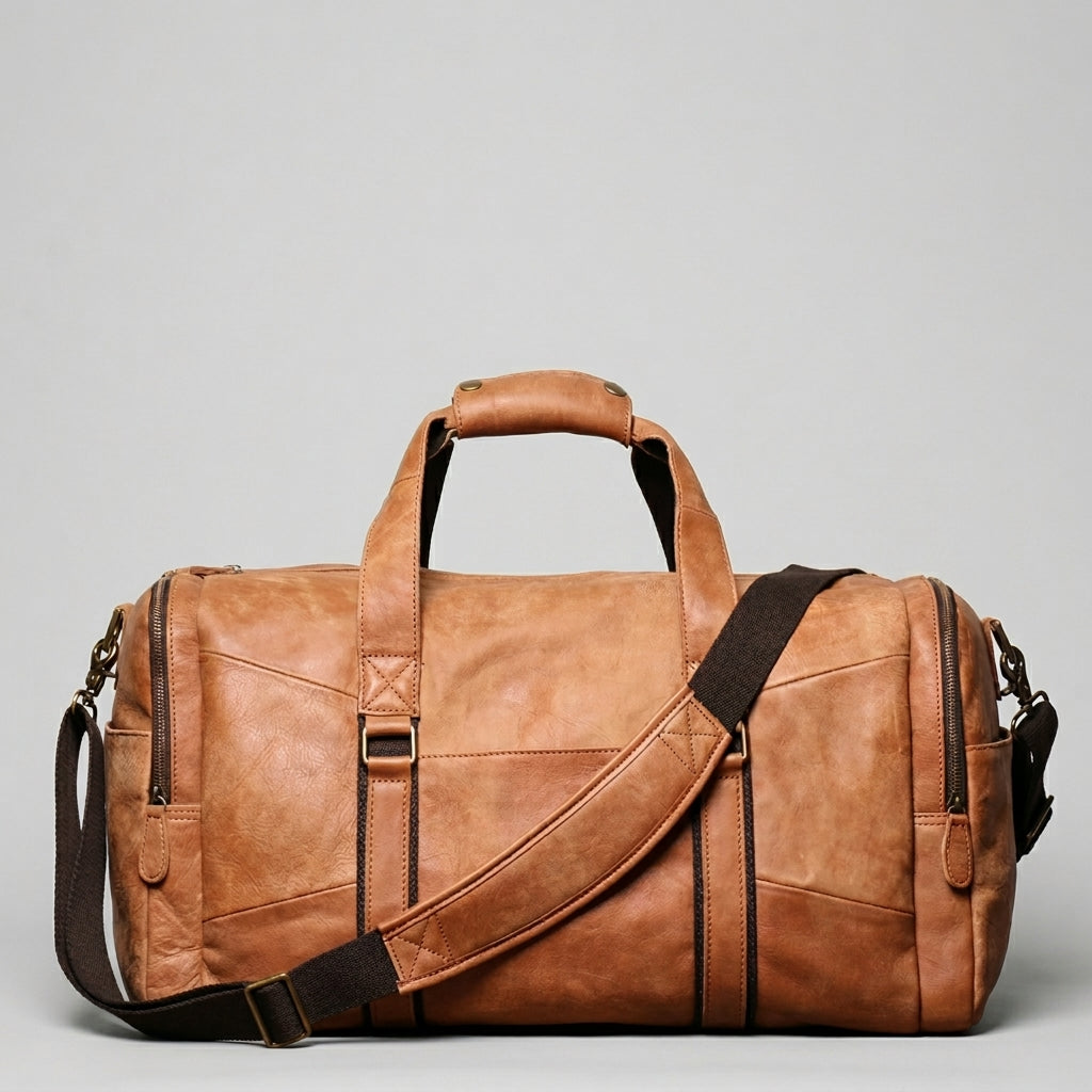 Sac à main bandoulière cuir rétro