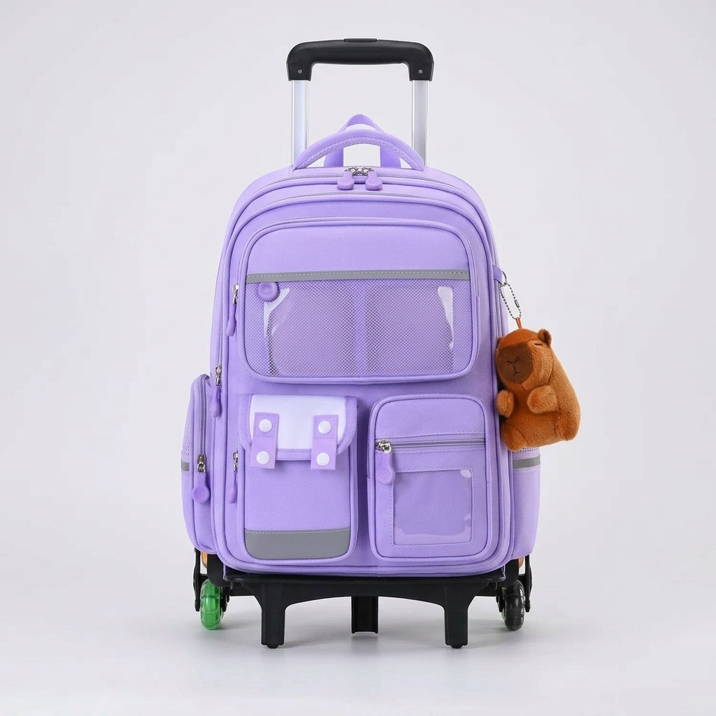 Sac à dos enfant roulettes capybara