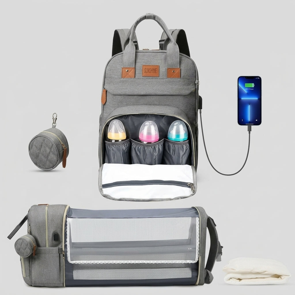 Valise Maternité Sac Dos Pliable