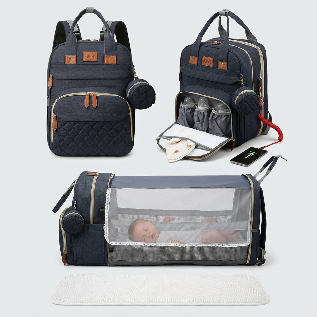 Valise Maternité Sac Dos Pliable