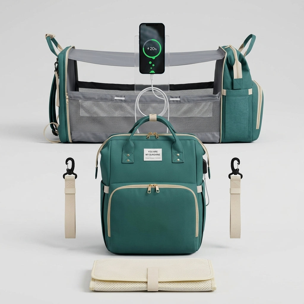 Valise Maternité Sac Dos Pliable