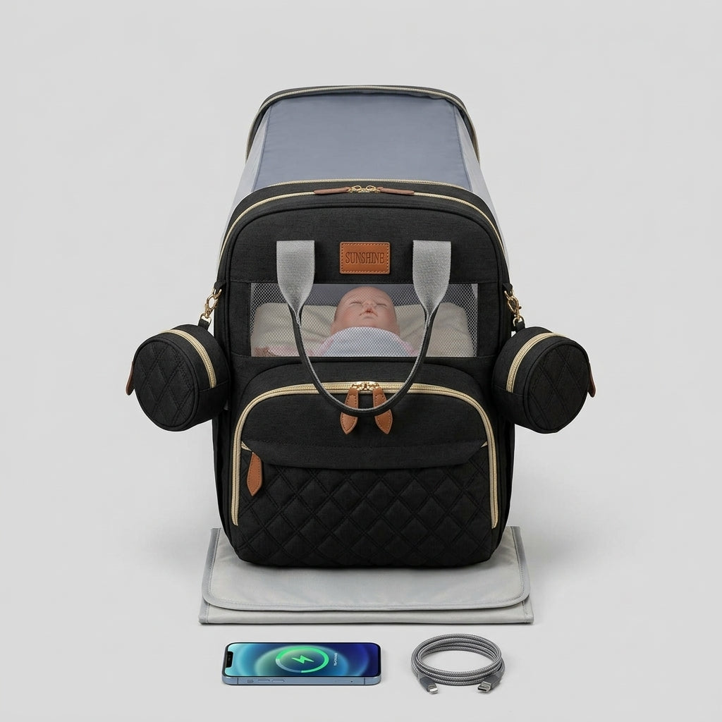 Valise Maternité Sac Dos Pliable