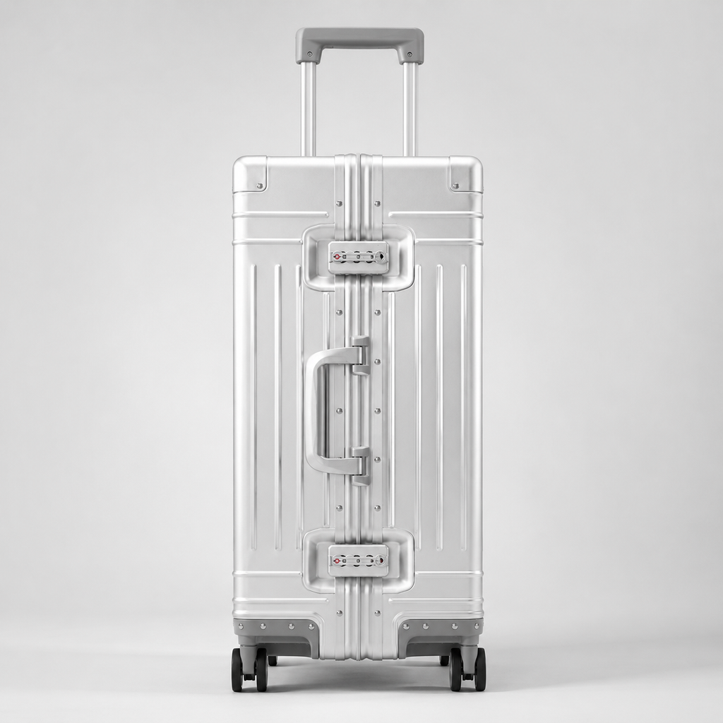 Valise Soute Aluminium Roulettes