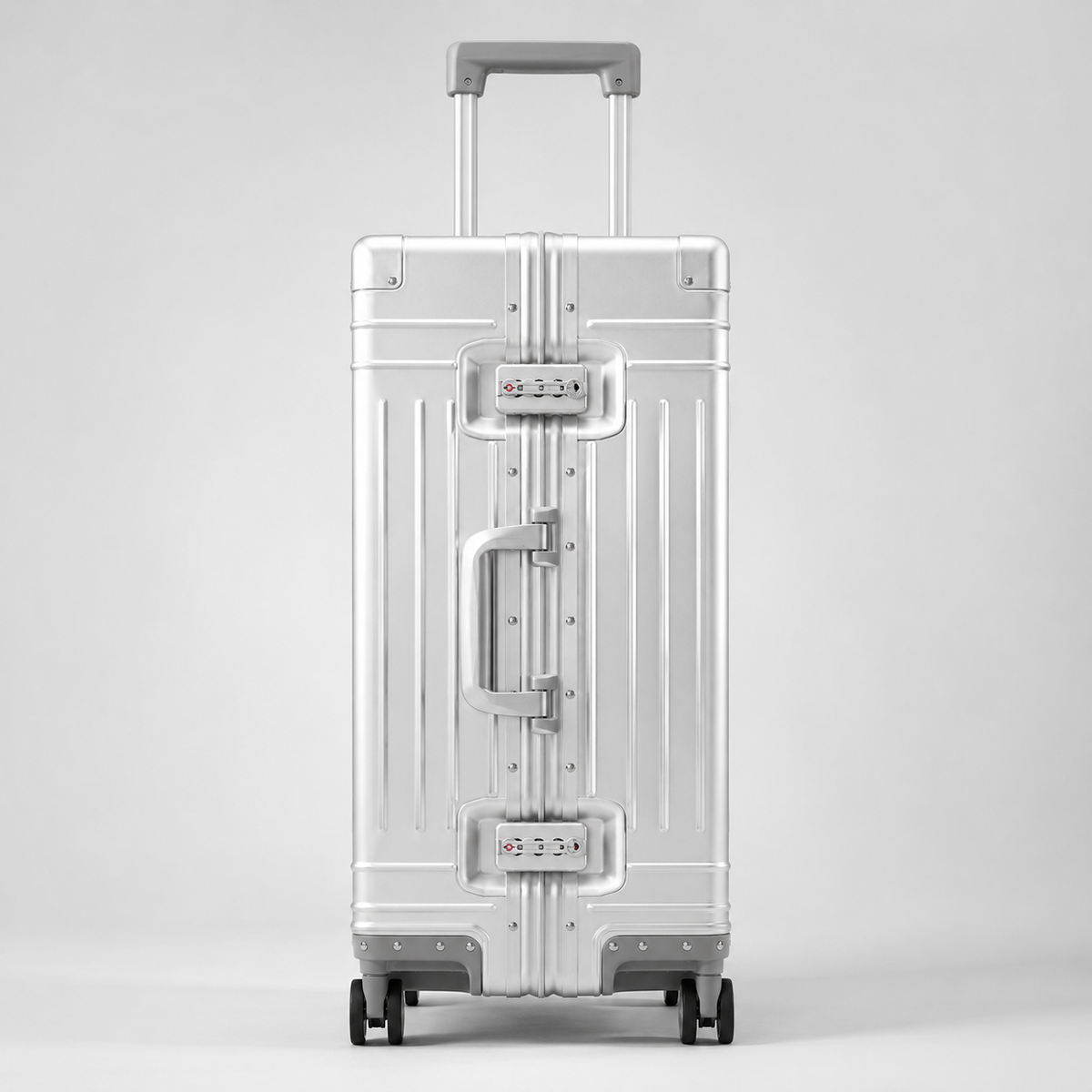 Valise Soute Aluminium Roulettes