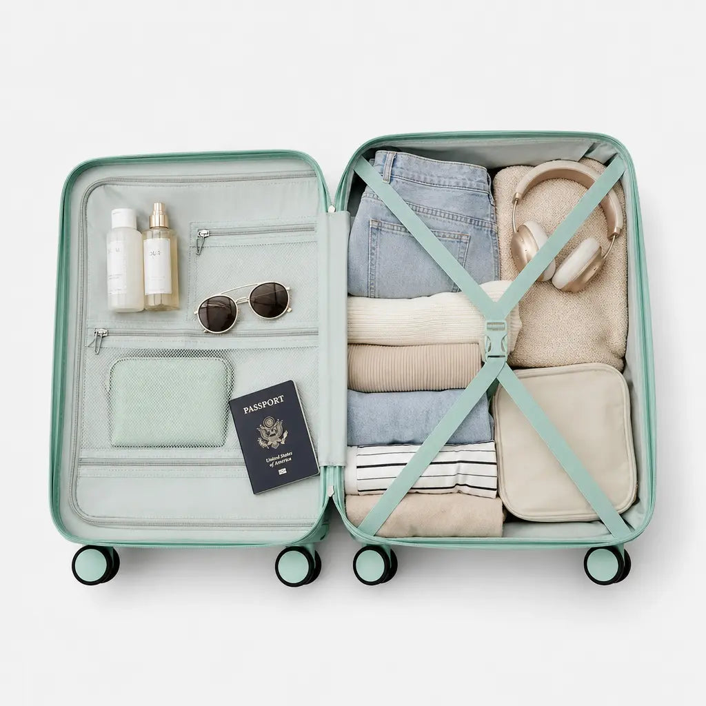 Duo Valise Cabine Avion Rigide