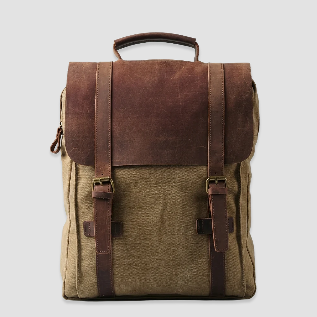 Sac à dos en cuir Rétro Anglais