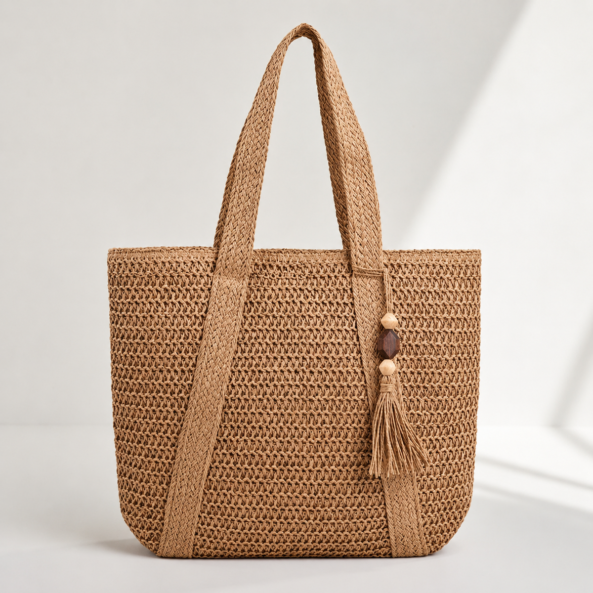 Grand Sac Tressé De Vacance