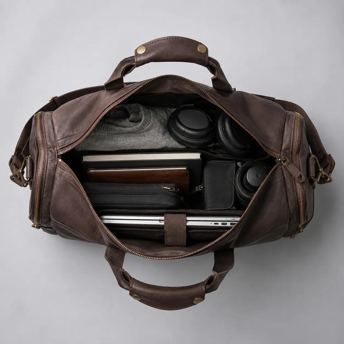 Sac à main bandoulière cuir rétro